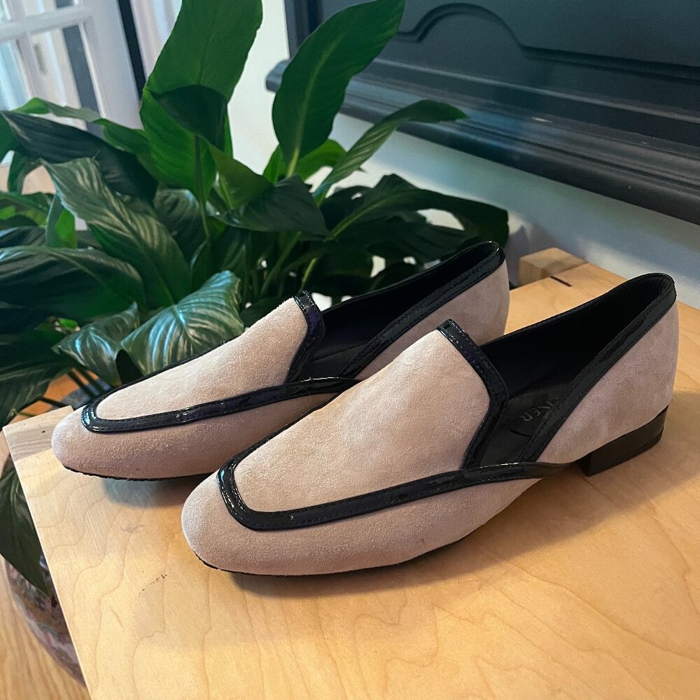 Beige Suede Loafer (6.5)